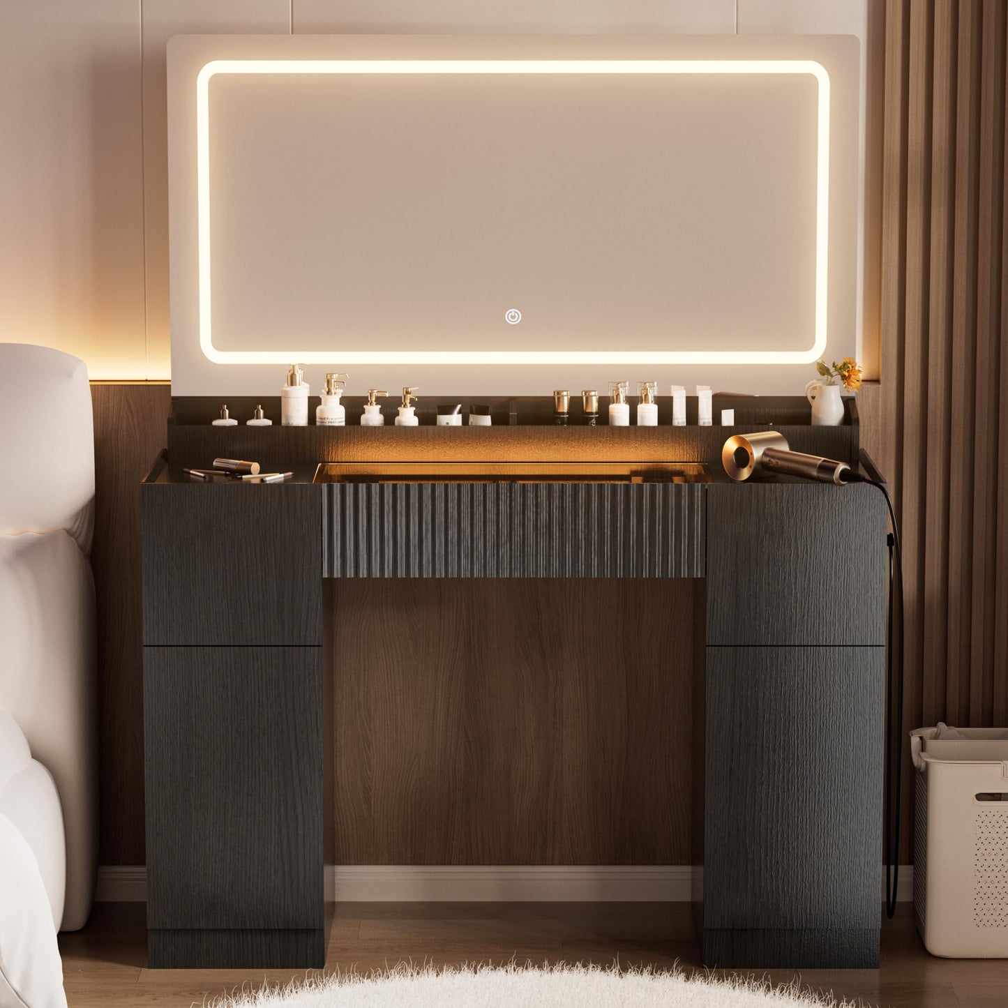 44" Modern Vanity Desk