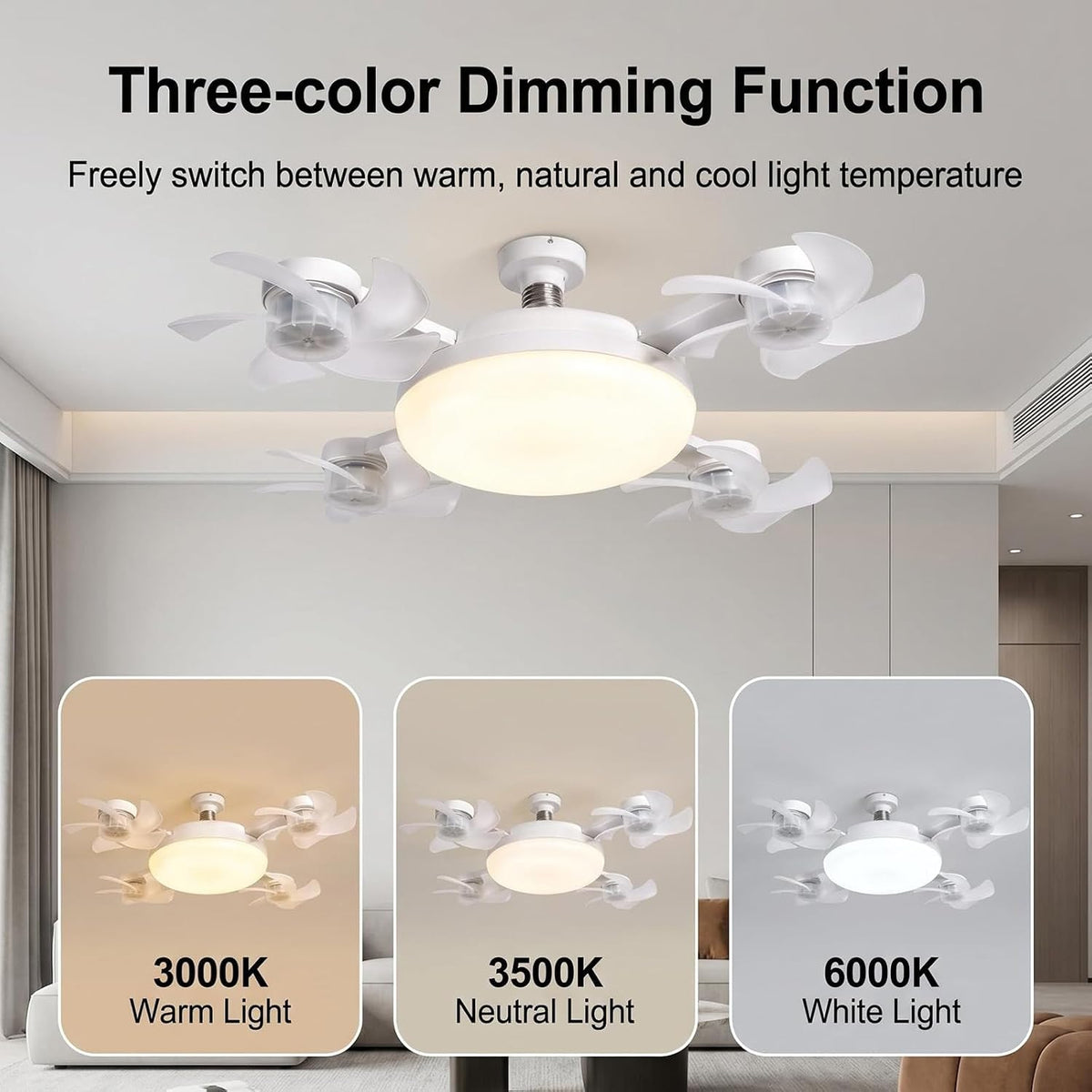 E27 LED Ceiling Fan Light
