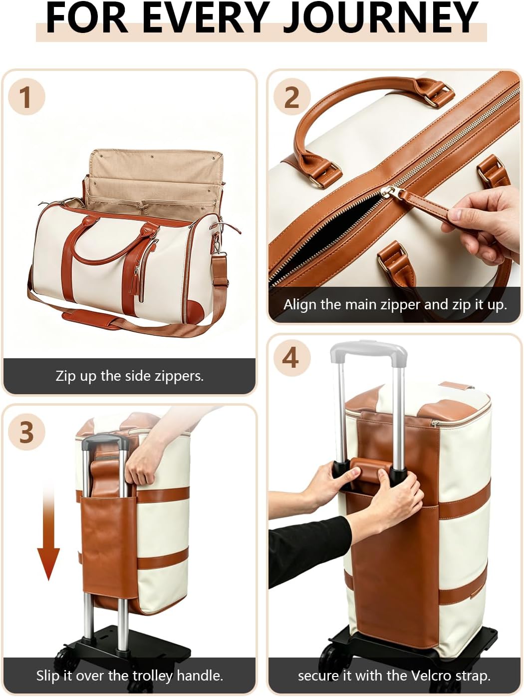 NorthPeak Trolley waterproof travel clothing bag