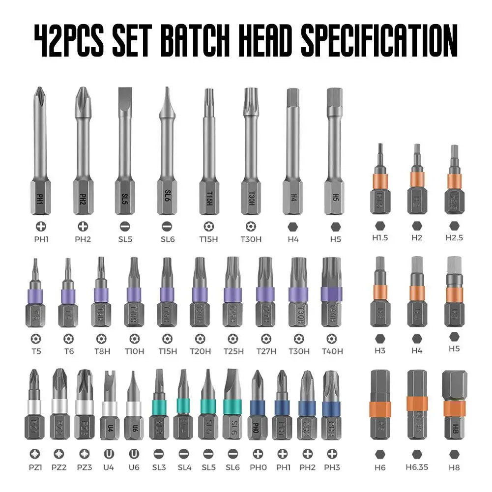 24-in-1 Ratchet Magnetic Screwdriver Set