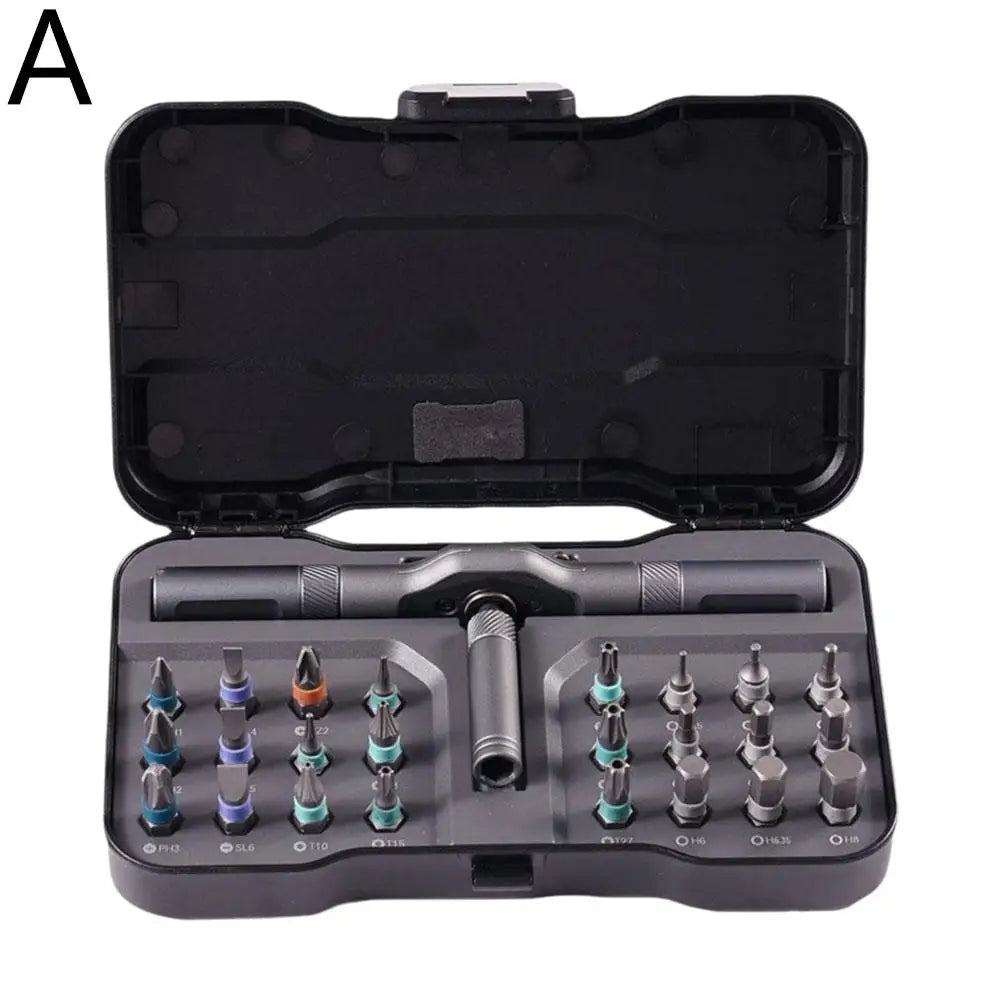 24-in-1 Ratchet Magnetic Screwdriver Set