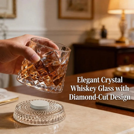 360° SPINNING WHISKEY GLASS
